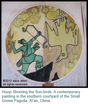Houyi Shoots The Suns
